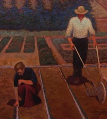 Gary Ernest Smith Preparing the Garden