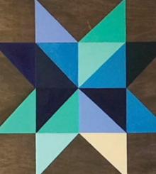 quilt block painting