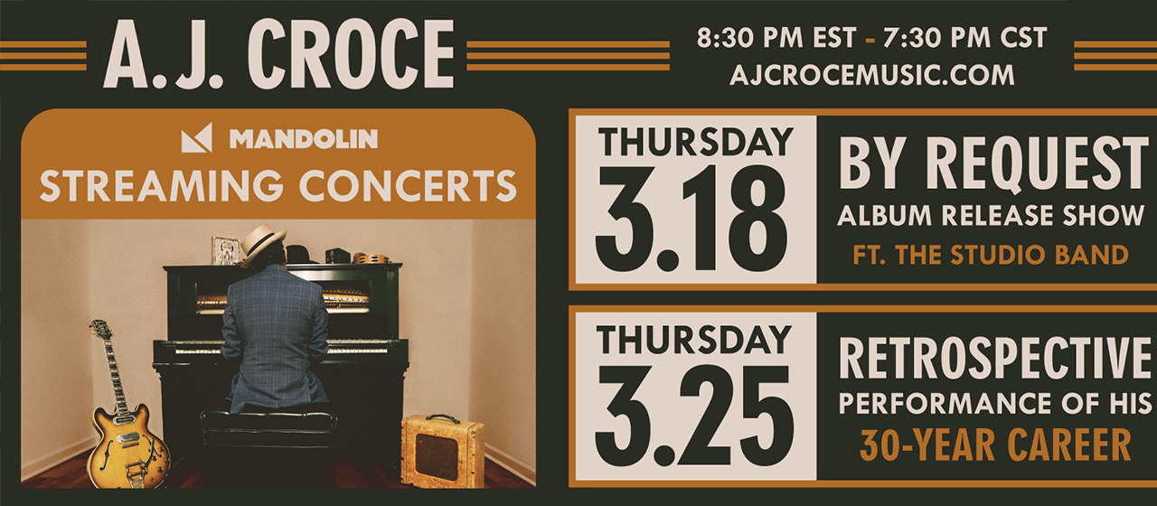 A.J. Croce | Livestream Series