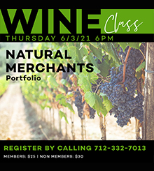 Wine Class | June | Natural Merchants Portfolio