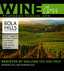 Wine Class | September | Eola Hills