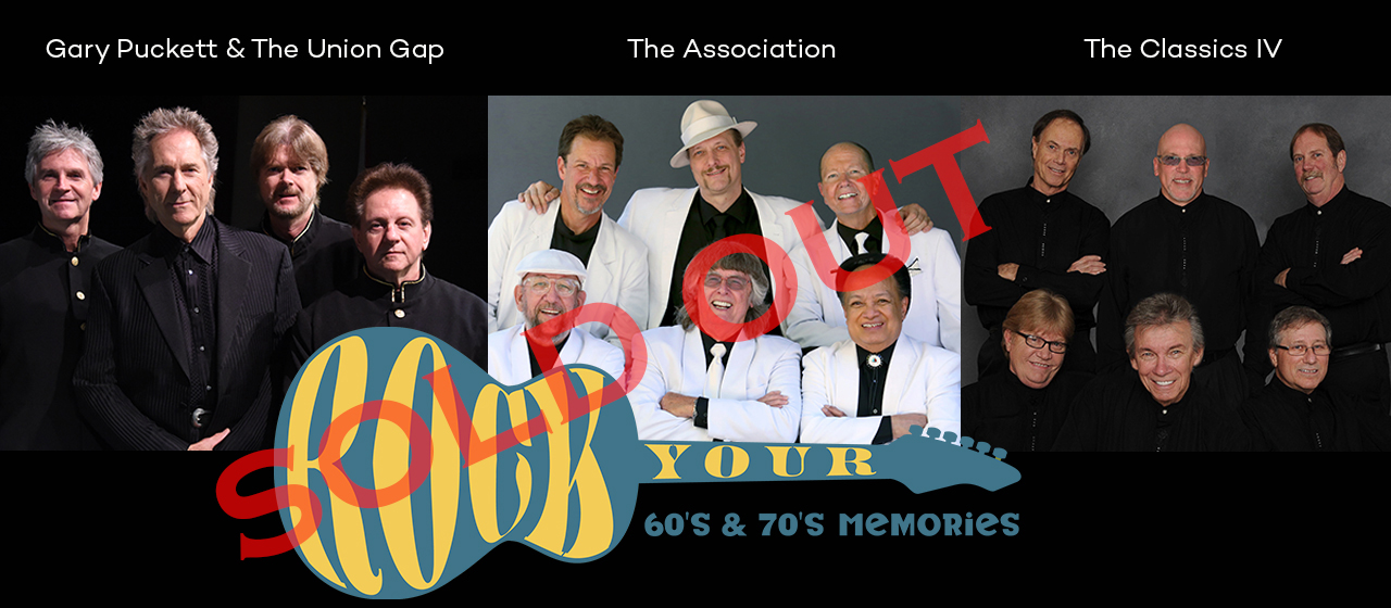 ROCK your 60’s and 70’s memories ONE NIGHT ONLY!