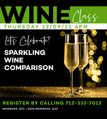 Wine Class | December | Let's Celebrate!