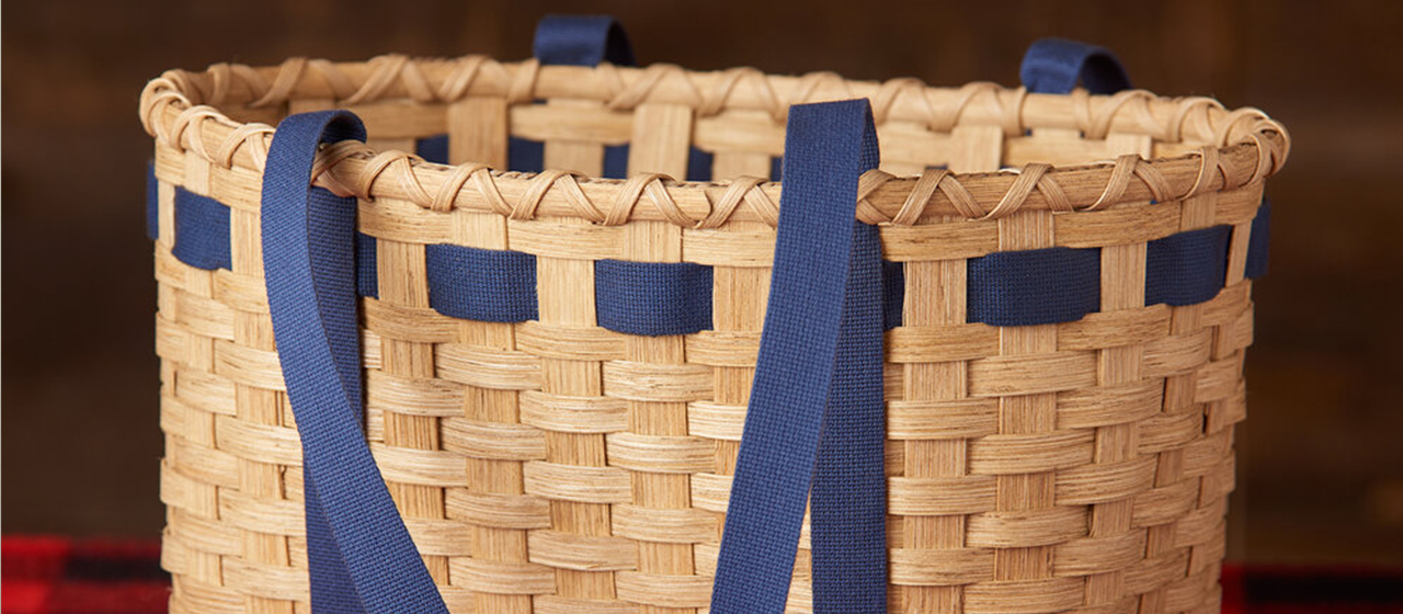 New England Tote Basket Weaving