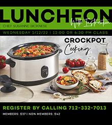 Luncheon with Instruction | January | Crockpot Cooking