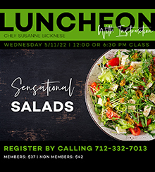 Luncheon with Instruction | May | Sensational Salads