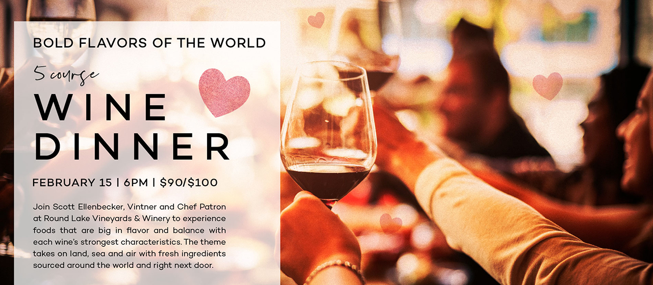 Bold Flavors of the World | Wine Dinner with Scott Ellenbecker
