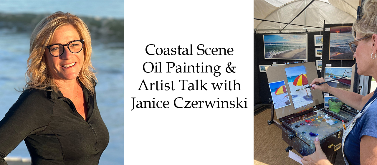 Coastal Scene Oil Painting Demo & Artist Talk