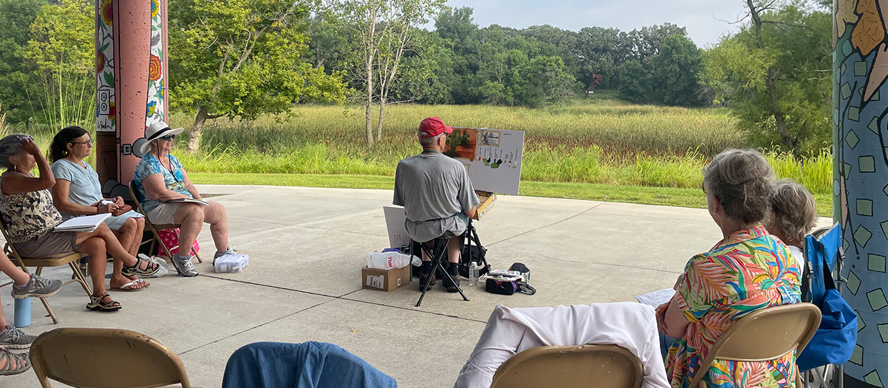 Okoboji Plein Air Workshop & Exhibition with Steven Randall