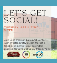 Let's get Social | Pearson Lakes Art Center