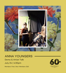 Anna Youngers Demo & Artist Talk | July 24