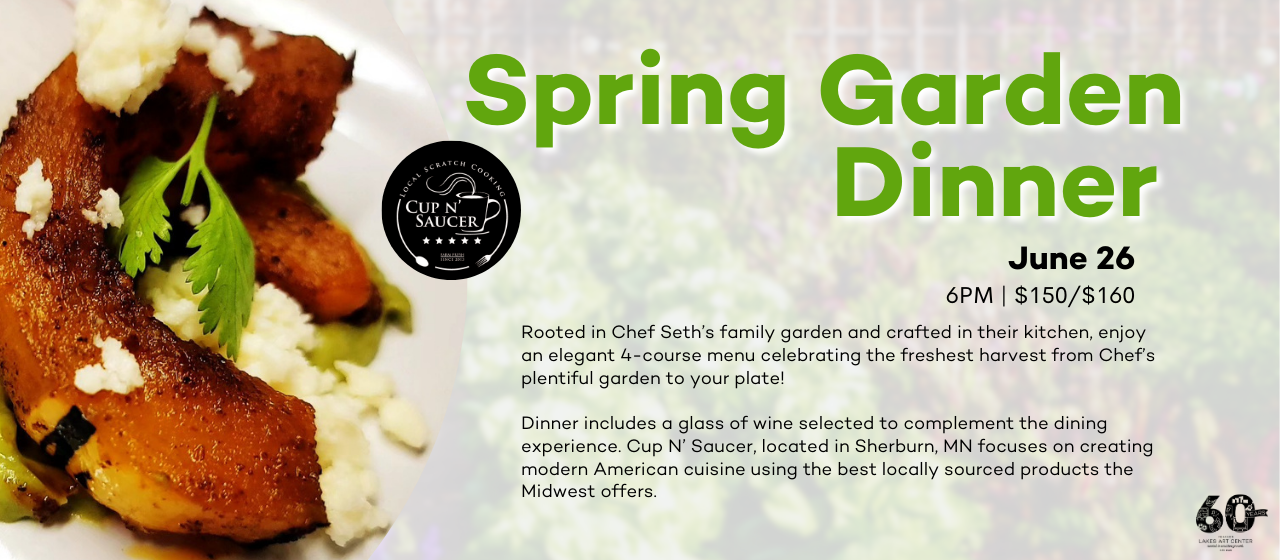 Spring Garden Dinner With Chef Seth Lintelman of Cup N’ Saucer