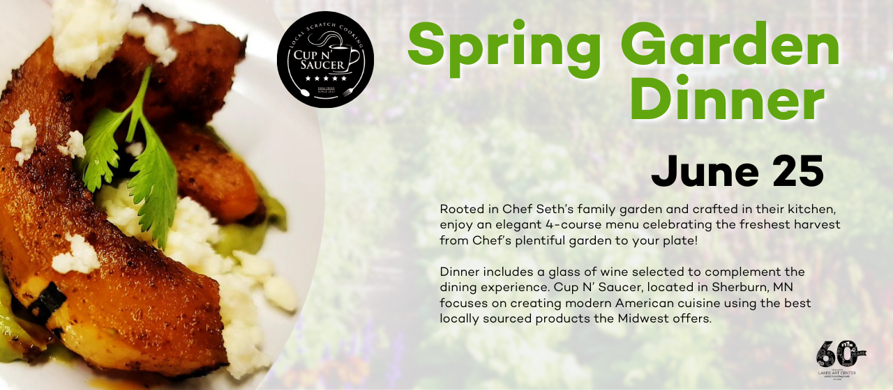 Spring Garden Dinner With Chef Seth Lintelman of Cup N’ Saucer