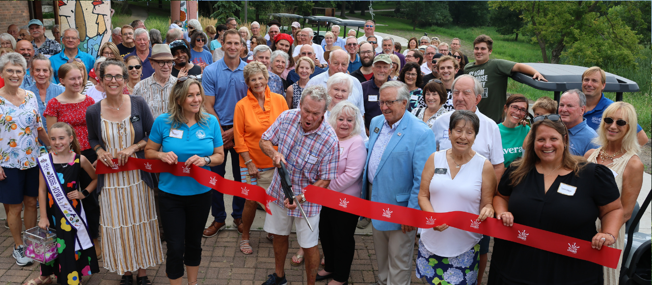 PLAC Sculpture Trail Ribbon Cutting
