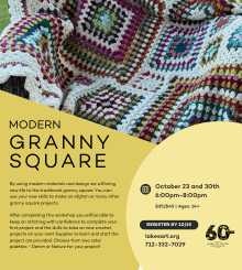 Modern Granny Square With Sandie Smith |  October 23 & 30