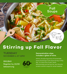 Stirring up Fall Flavor with Soups!
