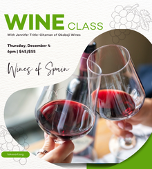 Wine Class | December 4 | Wines of Spain