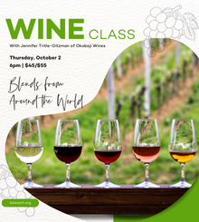 Wine Class | October 2 | Blends from Around the World