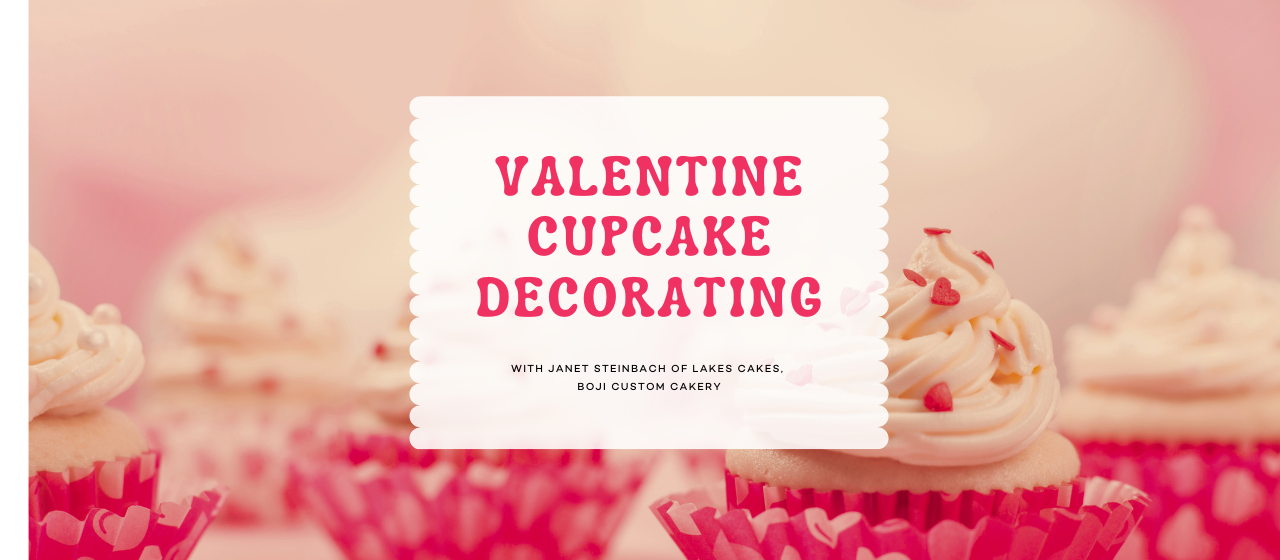 Valentine Cupcake Decorating