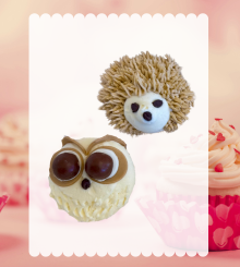 Valentine Cupcake Decorating