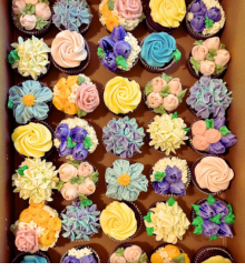 Spring Cupcake Decorating