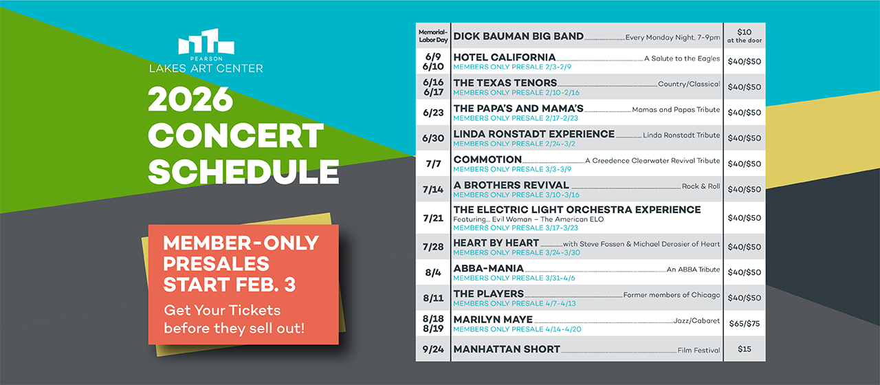 2026 Performance Schedule
