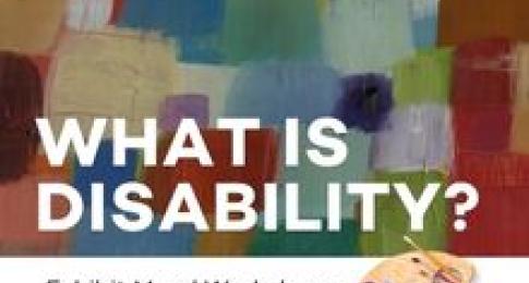 What is Disability? Exhibit Mural Workshops | September 19 OR 26