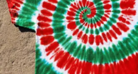 Holiday Tie Dye T-Shirts