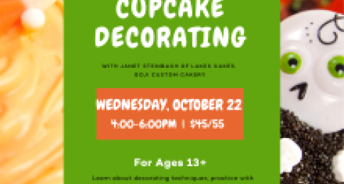 Halloween Cupcake Decorating with Janet Steinbach