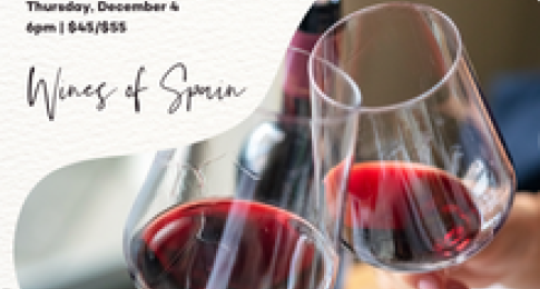 Wine Class | December 4  | Wines of Spain