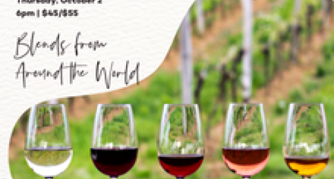 Wine Class | October 2 | Blends from Around the World