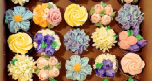 Spring Cupcake Decorating