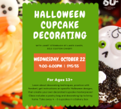 Halloween Cupcake Decorating with Janet Steinbach