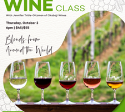Wine Class | October 2 | Blends from Around the World